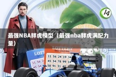 最强NBA胖虎模型（最强nba胖虎满配力量）